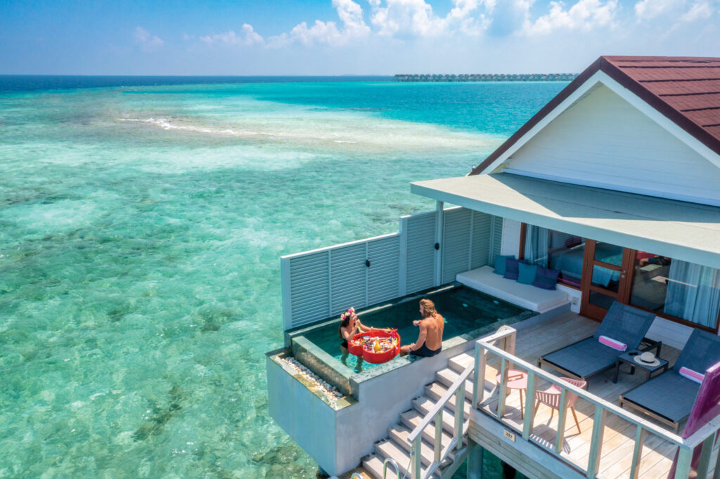 How much do luxury Maldives holidays cost from the UK 7 ST Beach Holidays | Oblu Lobigilli Water Room