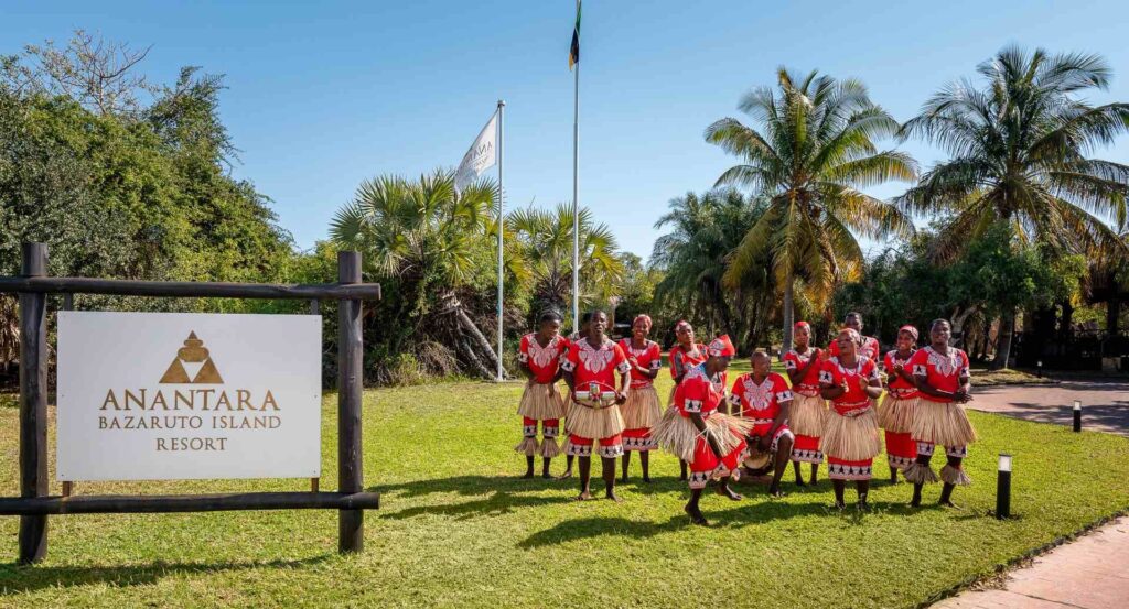 ST Beach Holidays | anantara bazaruto island resort gallery welcoming 1920x1037